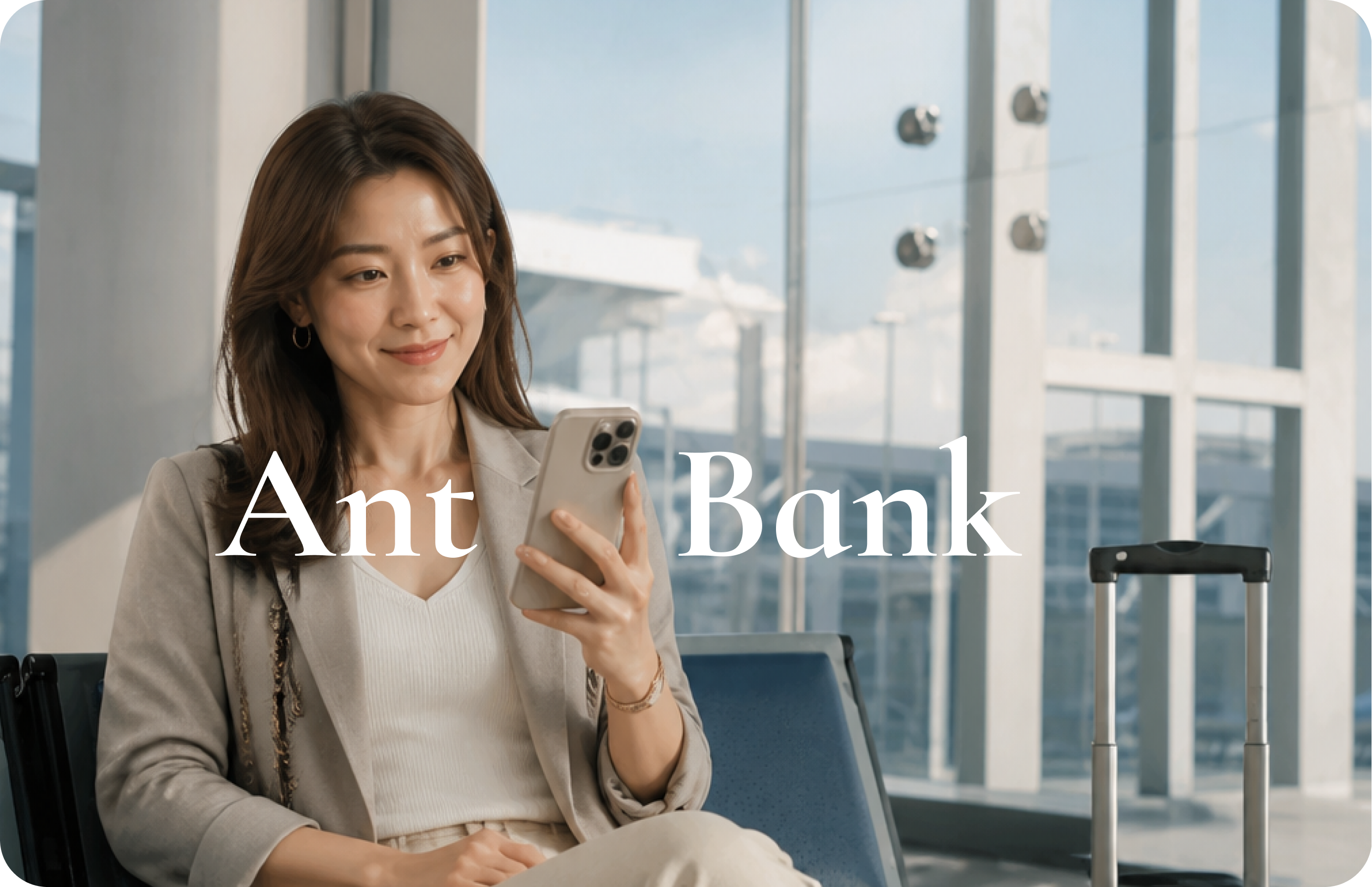 Customer using Ant Bank